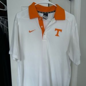 White Nike University of Tennessee Polo